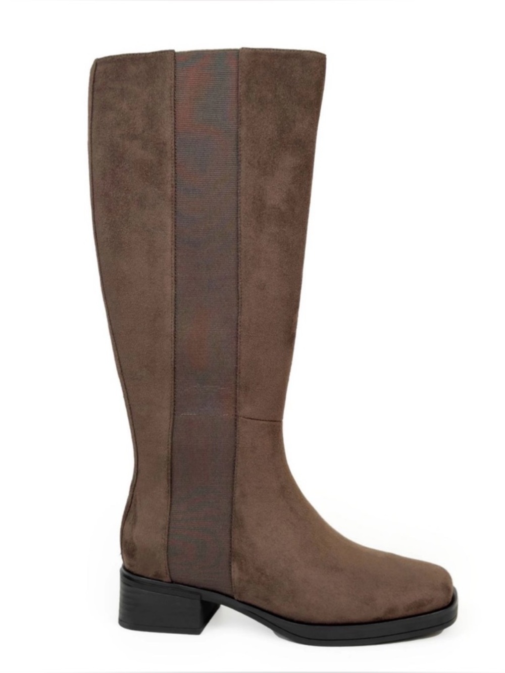 Aerosoles Daria Women’s Knee High Equestrian Faux Suede Java Brown Boots